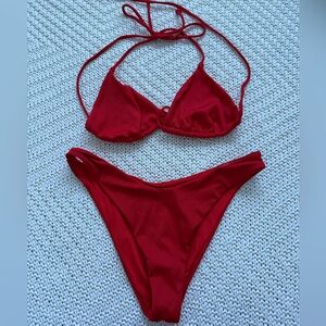 Victorias Secret Red Bikini